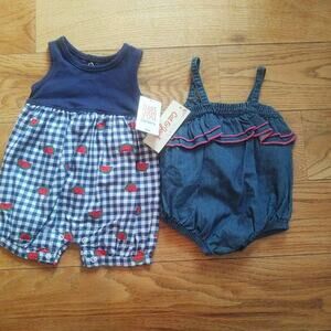 New- 0-3 Month Girl Outfits